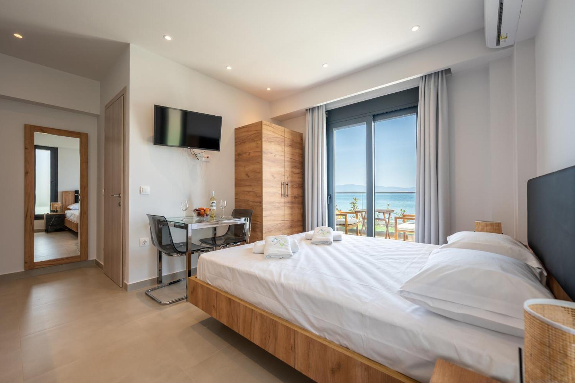 Azzurro E Verde By Rentalspro - Nea Potidaia Halkidiki Nea Poteidaia Ngoại thất bức ảnh