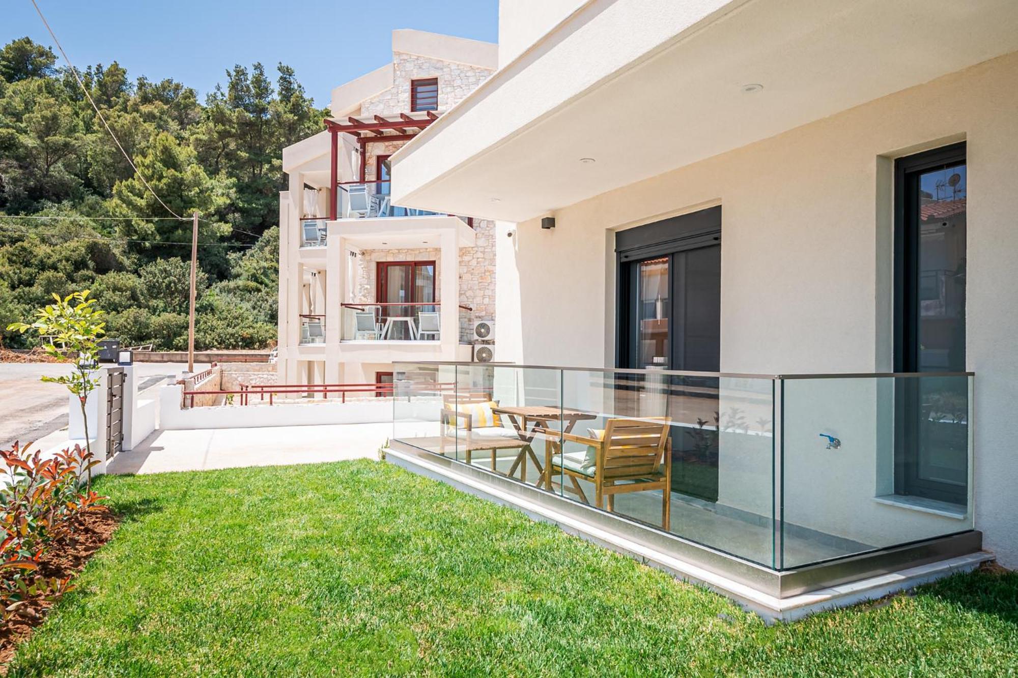 Azzurro E Verde By Rentalspro - Nea Potidaia Halkidiki Nea Poteidaia Ngoại thất bức ảnh
