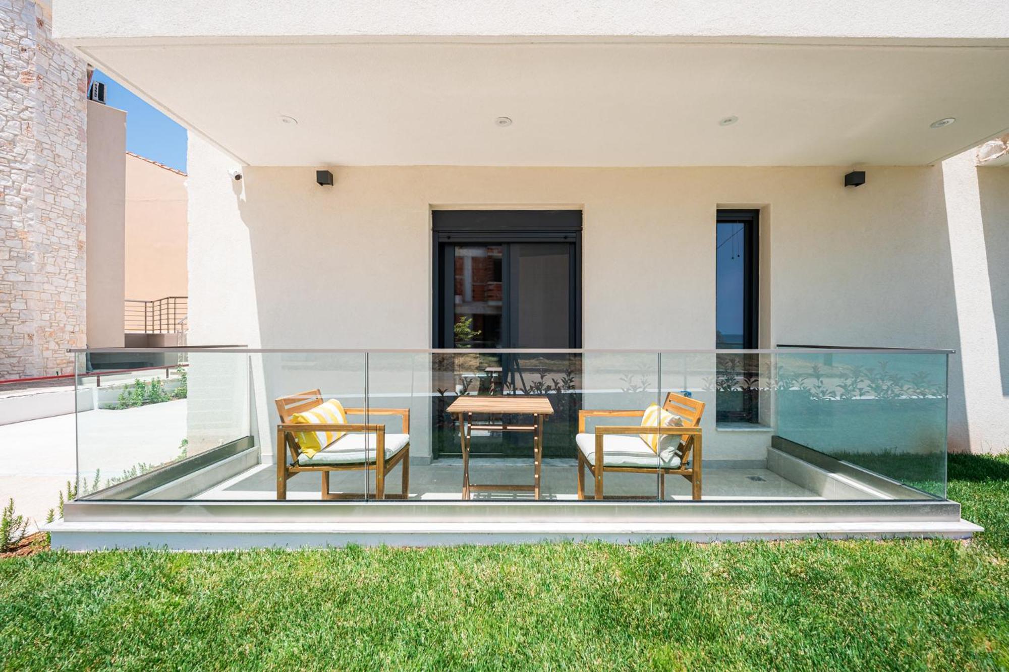 Azzurro E Verde By Rentalspro - Nea Potidaia Halkidiki Nea Poteidaia Ngoại thất bức ảnh