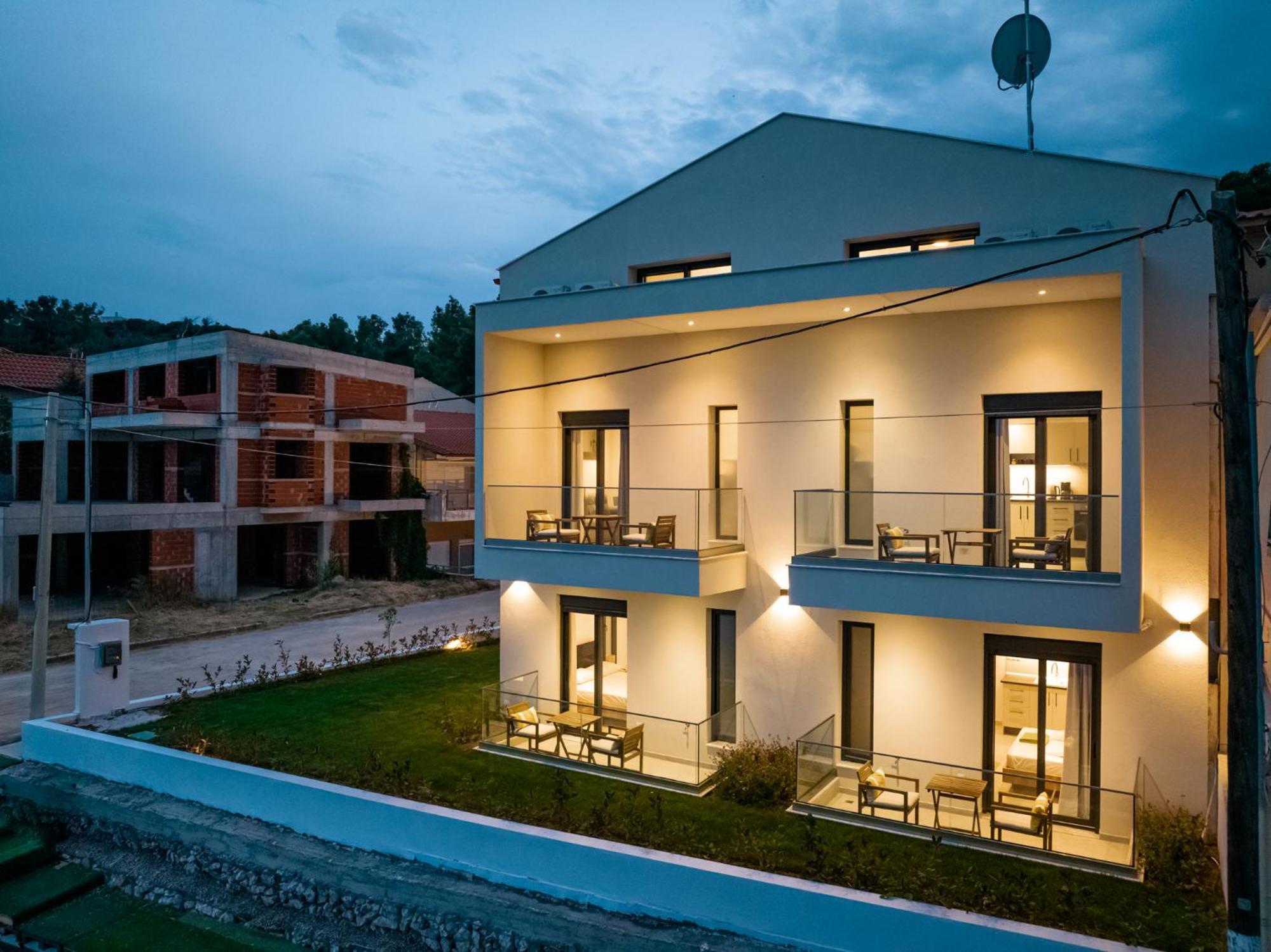 Azzurro E Verde By Rentalspro - Nea Potidaia Halkidiki Nea Poteidaia Ngoại thất bức ảnh