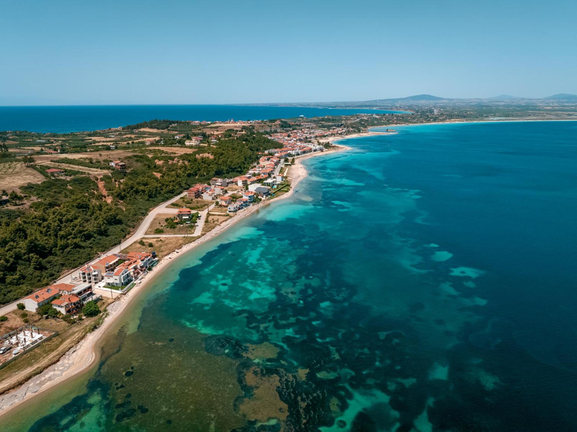 Azzurro E Verde By Rentalspro - Nea Potidaia Halkidiki Nea Poteidaia Ngoại thất bức ảnh