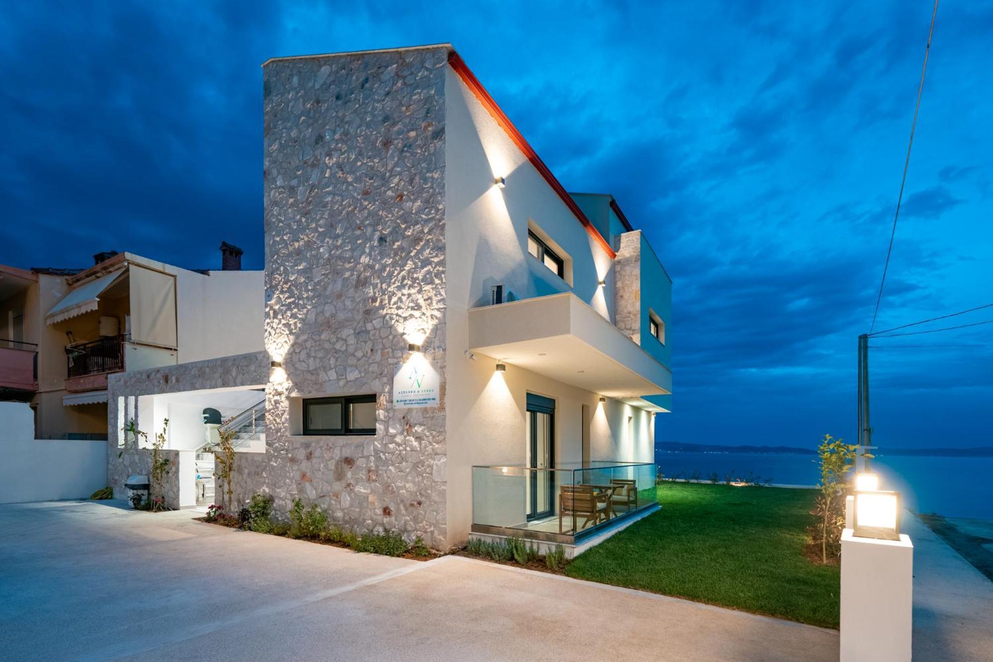 Azzurro E Verde By Rentalspro - Nea Potidaia Halkidiki Nea Poteidaia Ngoại thất bức ảnh