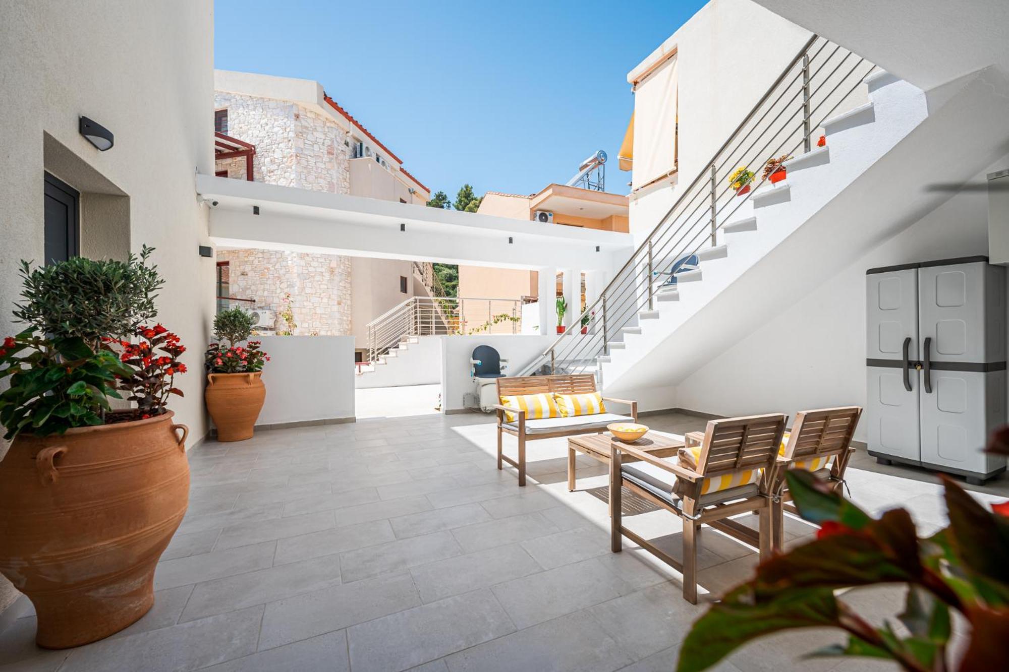 Azzurro E Verde By Rentalspro - Nea Potidaia Halkidiki Nea Poteidaia Ngoại thất bức ảnh